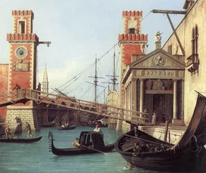View of the Entrance to the Arsenal